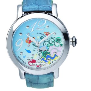 Gio Monaco : Womens Season Blue Watch Leather – One Size