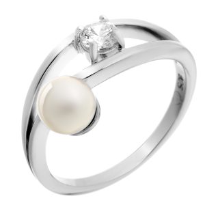 Orphelia WoMens 925 Sterling Silver Ring – ZR-7121 – Size L
