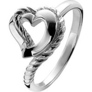 Orphelia WoMens 925 Sterling Silver Ring – ZR-3933 – Size K