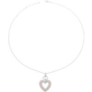 Orphelia WoMens 925 Sterling Silver Chain with Pendant – ZH-4829 – One Size
