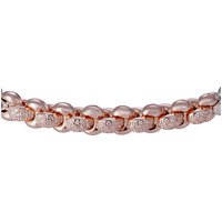 Orphelia 'Jada' WoMens 925 Sterling Silver Bracelet - Silver/Rose ZA-7395 - Silver & Rose Gold - One Size - Image 2