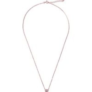 Orphelia ‘Robin’ WoMens 925 Sterling Silver Necklace – Rose ZK-7434 – One Size