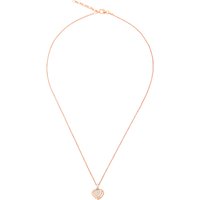 Orphelia 'Anni' WoMens 925 Sterling Silver Chain with Pendant - Silver/Rose zh-7368 RG - Silver & Rose Gold - One Size - Image 2