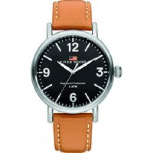 River Woods Delaware Mens Brown Watch RW420038 Leather – One Size