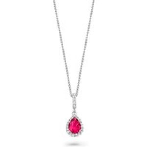 Orphelia ‘Enora’ WoMens 925 Sterling Silver Chain with Pendant – ZH-7226/RU – One Size