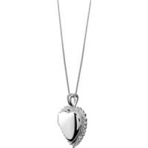 Orphelia WoMens 925 Sterling Silver Chain with Pendant – ZH-7491 – One Size