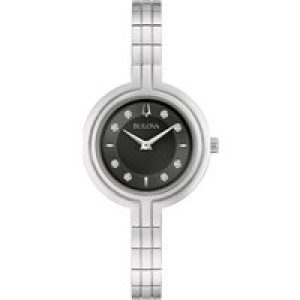 Bulova Rhapsody WoMens Silver Watch 96P215 Stainless Steel – One Size