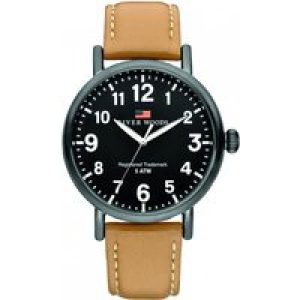 River Woods Delaware Mens Brown Watch RW420037 Leather – One Size