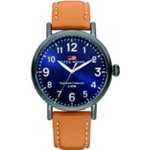 River Woods Sacramento Mens Brown Watch RW420014 Leather – One Size