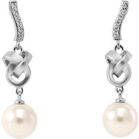 Orphelia 'Clara' WoMens 925 Sterling Silver Drop Earrings - ZO-7515 - One Size - Image 2
