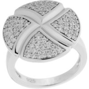 Orphelia WoMens 925 Sterling Silver Ring – ZR-6043 – Size L