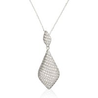 Orphelia WoMens 925 Sterling Silver Chain with Pendant - ZH-4517 - One Size - Image 2