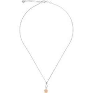 Orphelia ‘Nixie’ WoMens 925 Sterling Silver Chain with Pendant – Silver/Rose ZK-7377 – Silver & Rose Gold – One Size