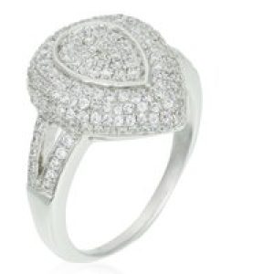 Orphelia WoMens 925 Sterling Silver Ring – ZR-3523 – Size O 1/2