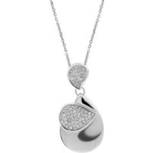 Orphelia WoMens 925 Sterling Silver Chain with Pendant – ZH-4465 – One Size