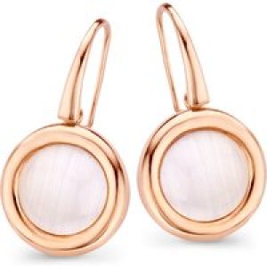 Orphelia ‘Isabella’ WoMens 925 Sterling Silver Drop Earrings – Rose ZO-7197/GR – One Size