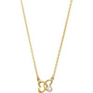 Orphelia ‘Lili’ WoMens 925 Sterling Silver Chain with Pendant – Gold ZK-7513/G – One Size