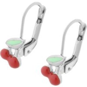 Orphelia Childrens Unisex ‘Apple’ Child’s 925 Sterling Silver Drop Earrings – ZO-7149/2 – One Size