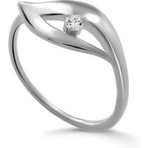 Orphelia ‘Milan’ WoMens 925 Sterling Silver Ring – ZR-7519 – Size R 1/2