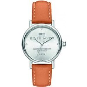 River Woods Arkansas WoMens Brown Watch RW340038 Leather – One Size