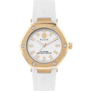 Philipp Plein The Hexagon WoMens White Watch PW1BA0123 Silicone – One Size