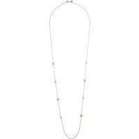 Orphelia WoMens 925 Sterling Silver Necklace - Silver/Rose ZK-7385/80 - Silver & Rose Gold - One Size - Image 2