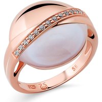 Orphelia WoMens 925 Sterling Silver Ring - Rose ZR-7506/RG - Size N - Image 2