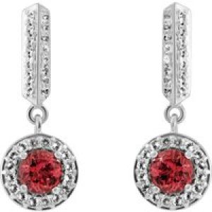Orphelia ‘Bristol’ WoMens 925 Sterling Silver Drop Earrings – ZO-7579/P – One Size