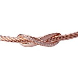 Orphelia ‘Bowi’ WoMens 925 Sterling Silver Bracelet – Rose ZA-7402 – One Size