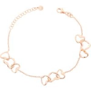 Orphelia ‘Zelma’ WoMens 925 Sterling Silver Bracelet – Rose ZA-7179/RG – One Size
