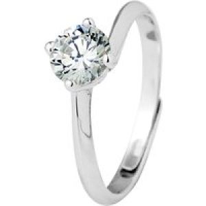 Diadema Womens – Ring – Pure White Collection Sterling Silver – One Size