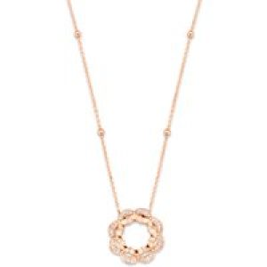 Orphelia ‘Onyx’ WoMens 925 Sterling Silver Chain with Pendant – Rose ZH-7127/RG – One Size