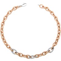 Orphelia WoMens 925 Sterling Silver Necklace - Rose ZK-7161 - One Size - Image 2