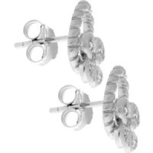 Orphelia WoMens 925 Sterling Silver Stud Earrings – ZO-6020 – One Size