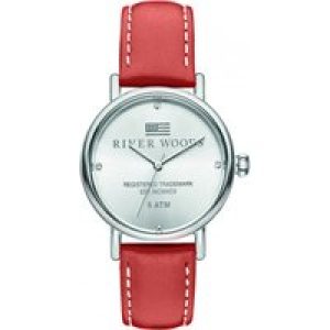 River Woods Arkansas WoMens Red Watch RW340039 Leather (archived) – One Size
