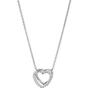 Orphelia ‘Ariana’ WoMens 925 Sterling Silver Necklace – ZK-7482 – One Size