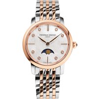 Frederique Constant Frédérique Slimline Moonphase WoMens Multicolour Watch FC-206MPWD1S2B Stainless Steel (archived) - One Size - Image 2