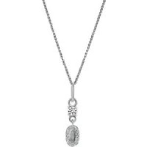 Orphelia ‘Lily’ WoMens 925 Sterling Silver Pendant with Chain – ZH-7582 – One Size