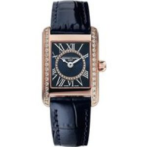 Frederique Constant Frédérique Carrée WoMens Blue Watch FC-200NMCDCD14 Leather (archived) – One Size