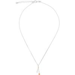 Orphelia ‘Lorelei’ WoMens 925 Sterling Silver Chain with Pendant – Silver/Rose ZK-7386 – Silver & Rose Gold – One Size