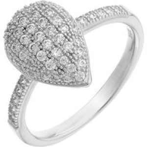 Orphelia WoMens 925 Sterling Silver Ring – ZR-3877 – Size R 1/2
