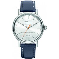 River Woods Yukon Mens Blue Watch RW420028 Leather - One Size - Image 2
