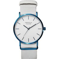 Orphelia Fashion Ludus Mens White Watch OF761809 Fabric - One Size - Image 2
