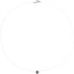 Diadema Womens – Necklace – Pure White – Collection Crystal Pearl – One Size