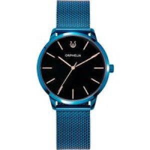 Orphelia Winston Mens Blue Watch OR62903 Stainless Steel – One Size