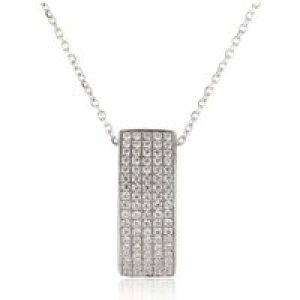 Orphelia WoMens 925 Sterling Silver Chain with Pendant – ZH-4437 – One Size