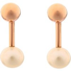 Orphelia ‘Aliena’ WoMens 925 Sterling Silver Drop Earrings – Rose zo-7373 RG – One Size