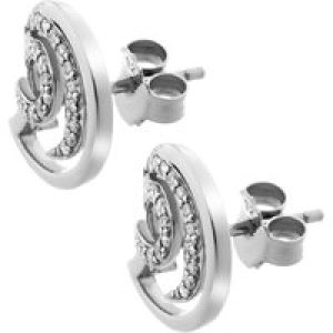 Orphelia ‘Elaine’ WoMens 925 Sterling Silver Stud Earrings – ZO-7084 – One Size