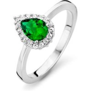 Orphelia WoMens 925 Sterling Silver Ring – ZR-7226/EM – Size R 1/2