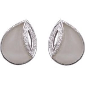 Orphelia WoMens 925 Sterling Silver Stud Earrings – ZO-5930 – One Size
